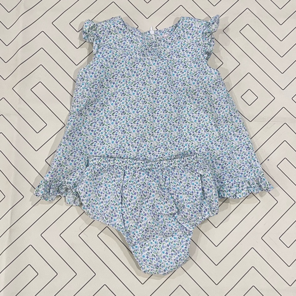 All Mine Floral Dress and Bloomer Set